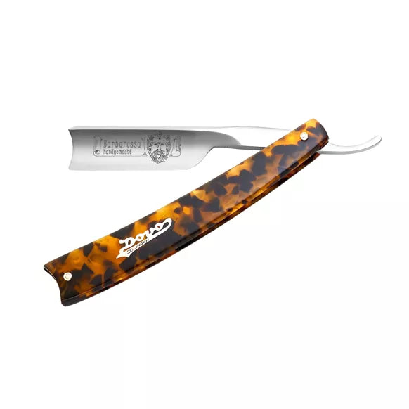 DOVO razor Barbarossa 5/8 tortoiseshell imitation, Spanish head