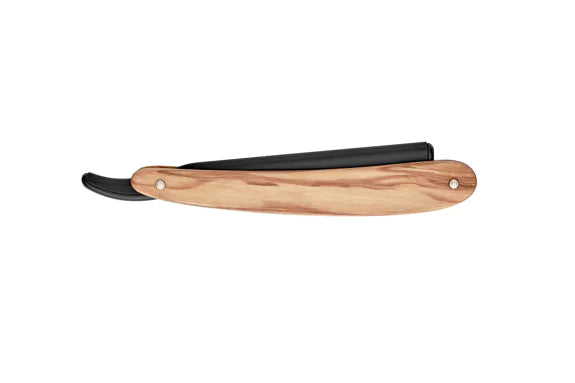 DOVO Shavette olive wood closed