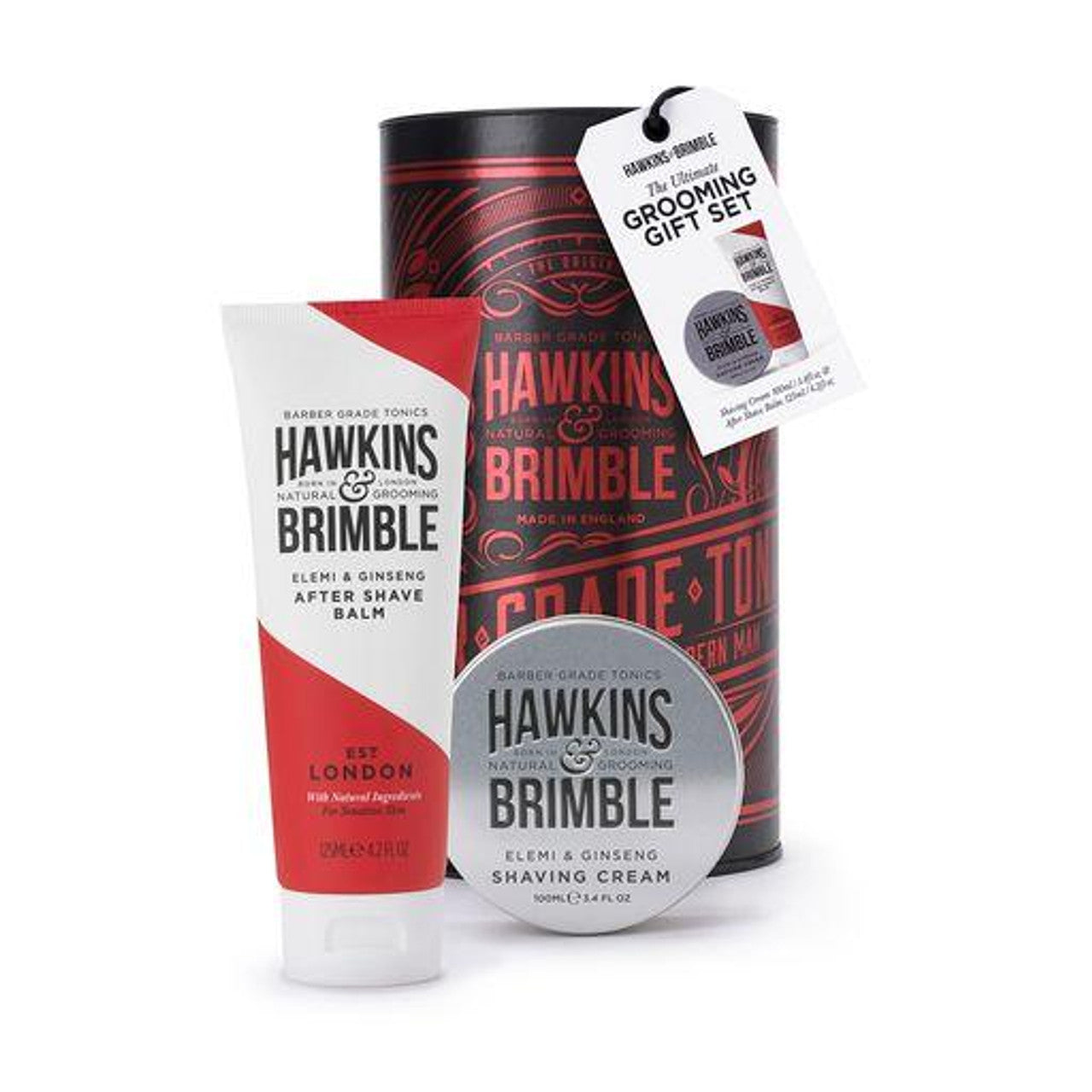 Hawkins and Brimble Grooming Gift Set Red