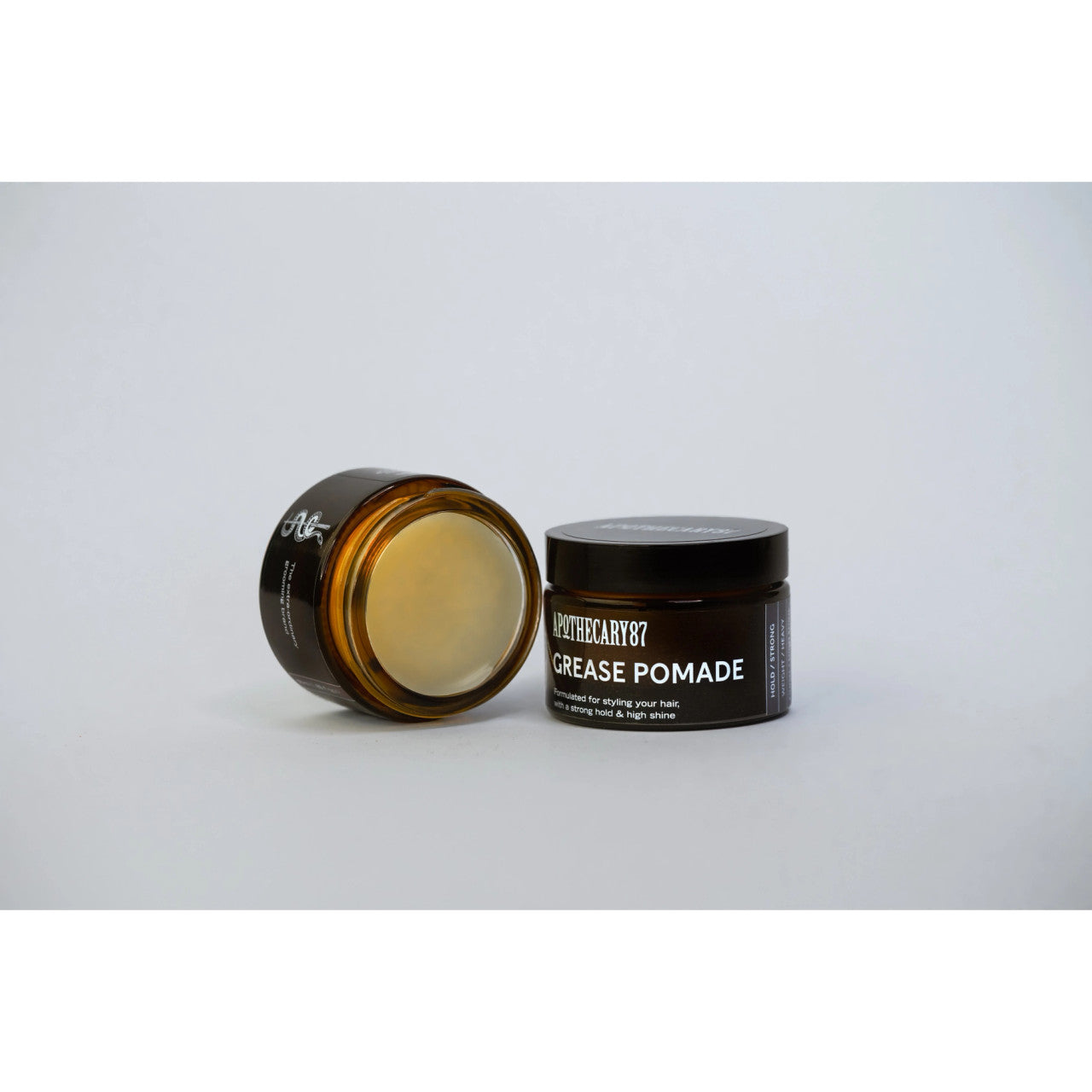Apothecary 87 Grease Pomade open bottle