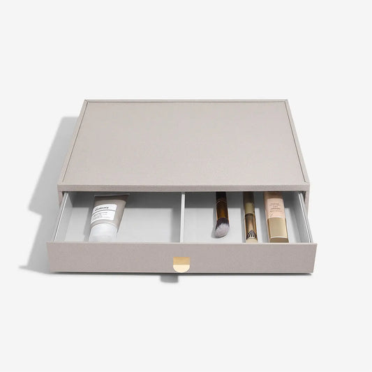 Stackers Taupe Supersize Makeup Drawer