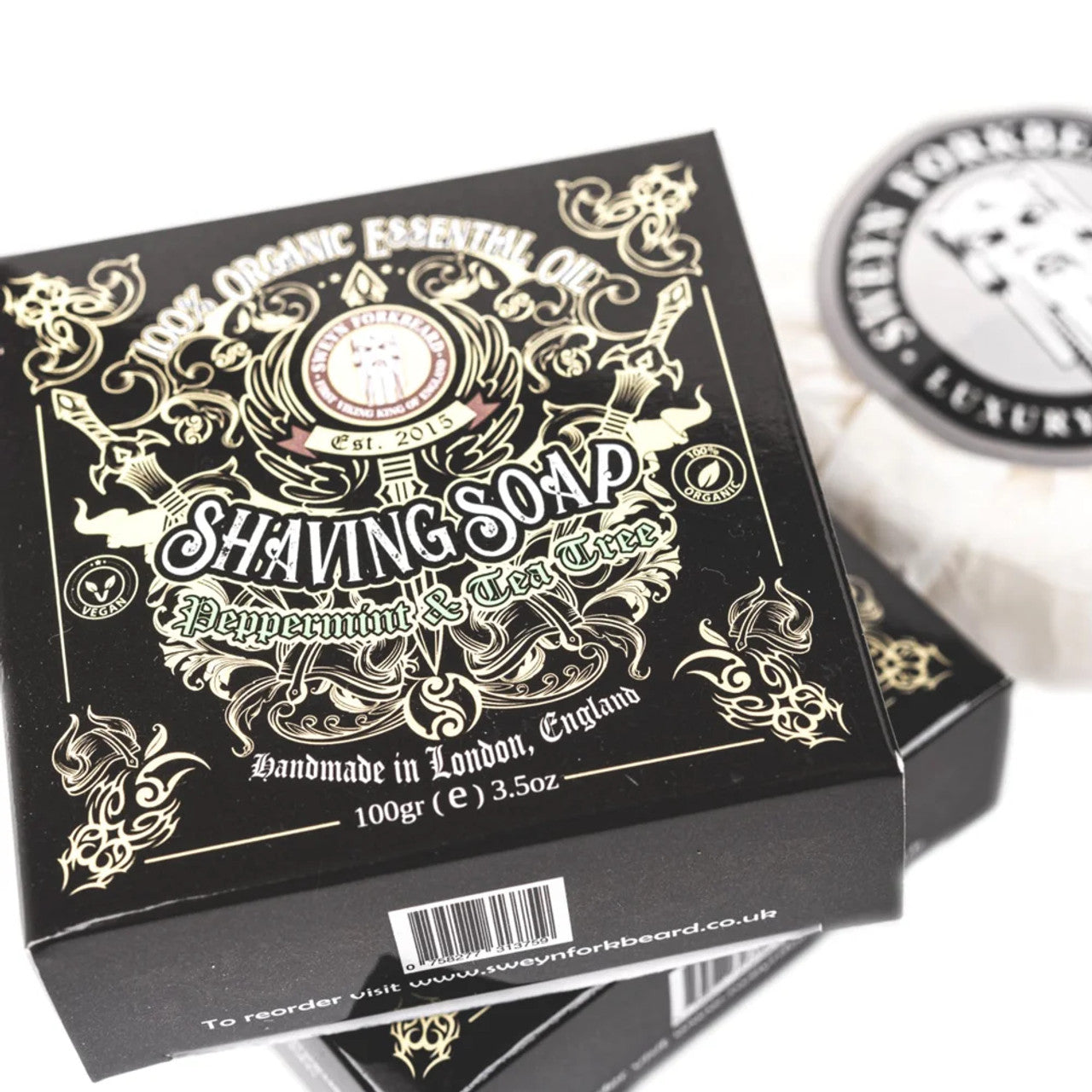 Shaving Soap Peppermint and Tea Tree