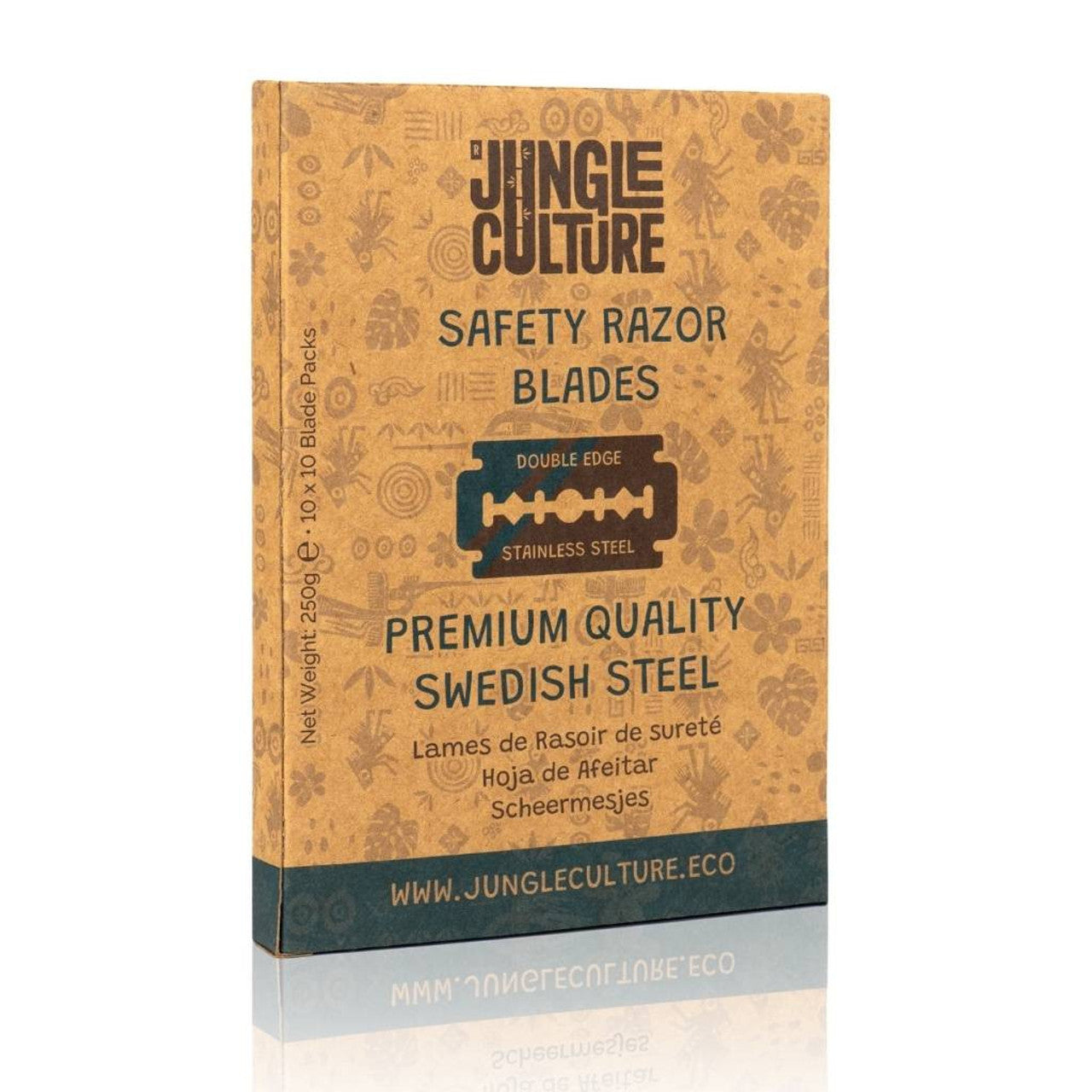 Jungle Culture Double Edge Safety Razor Blades x100