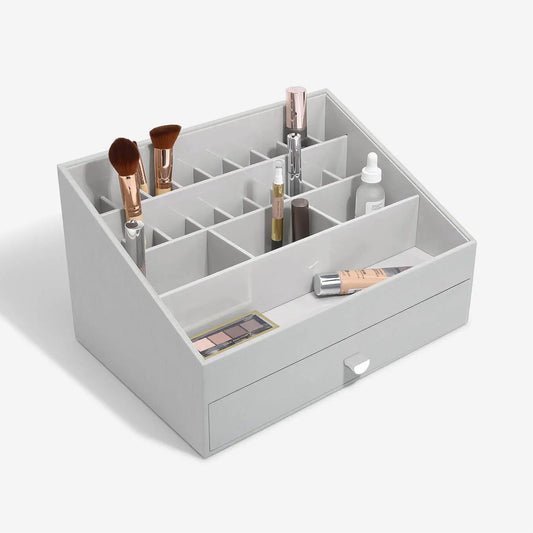 Stackers Grey Supersize Makeup Organiser