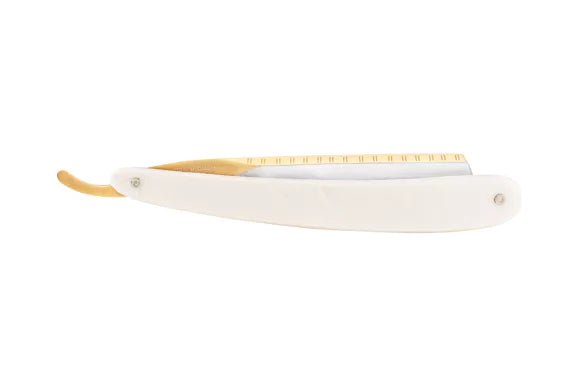 DOVO razor Bismarck 6/8 Perla white closed