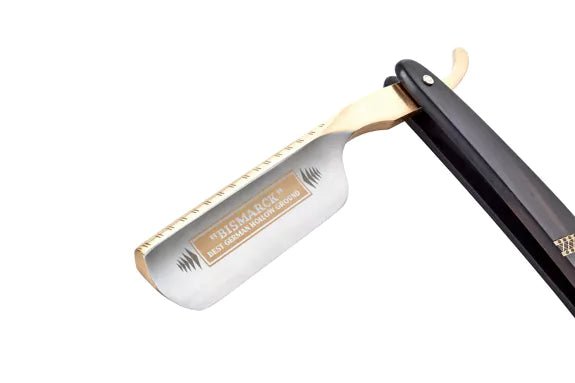 DOVO razor Bismarck ebony black blade