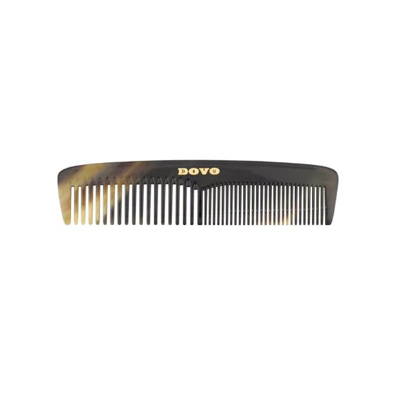 DOVO pocket comb cow horn
