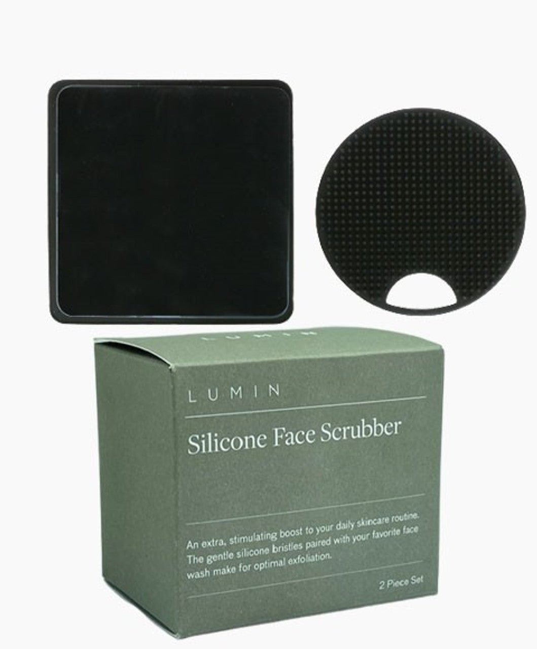 Lumin Face Scrubber and Hook Set