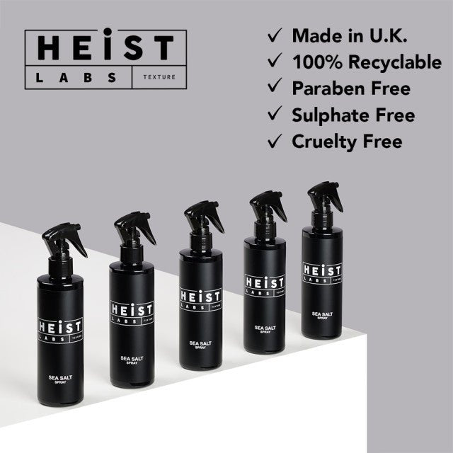 Heist Sea Salt Spray by Heist Labs - Texture & Grip Styling Spray 250ml ingredients