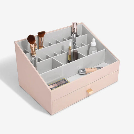 Stackers Blush Pink Supersize Makeup Organiser