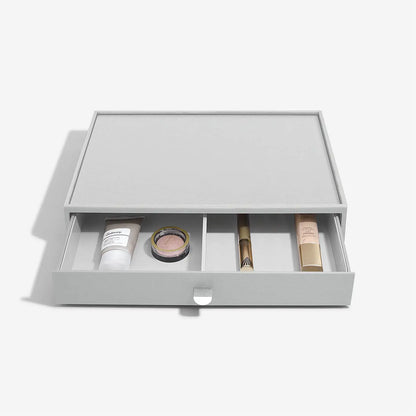 Stackers Pebble Grey Supersize Makeup Drawer