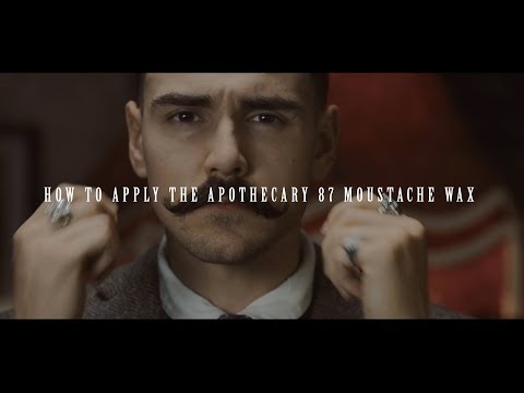 Apothecary 87 Moustache Wax video 