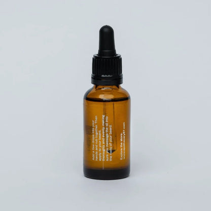 Apothecary 87 Beard Oil The Unscented 30ml rear of bottles