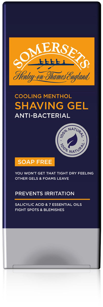 Somersets Original Cooling Menthol Shaving Gel 200ml