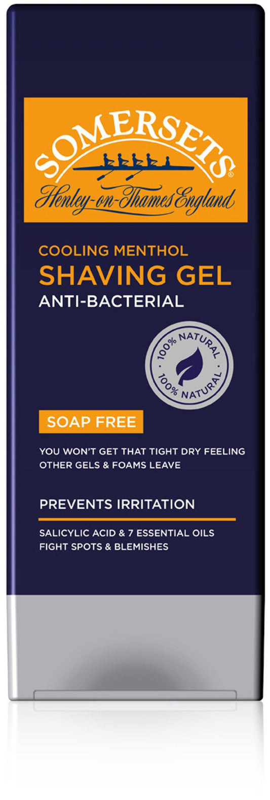 Somersets Original Cooling Menthol Shaving Gel 200ml